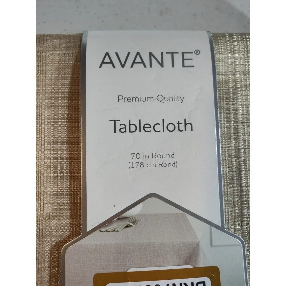 Avante Tablecloth Indoor Outdoor Water Repellent Round 70